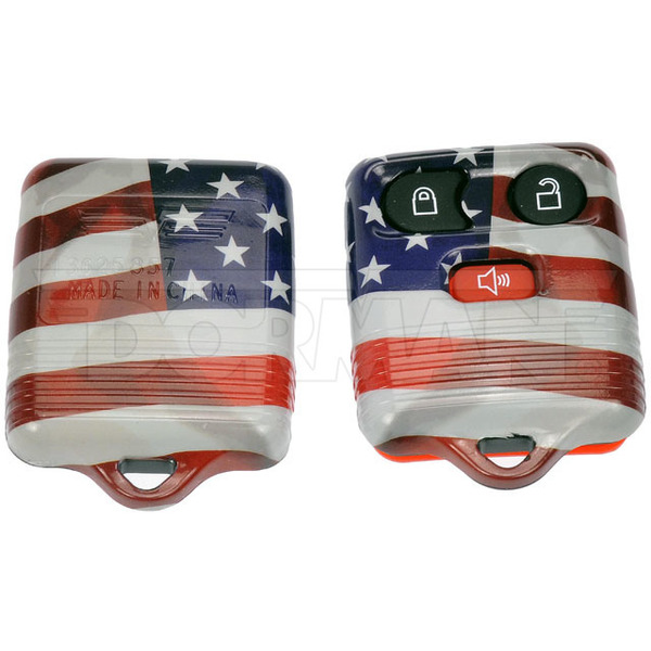 Motormite Keyless Remote Case American Flag, 13625Us 13625US